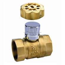 magnetic anti theft locking ball valve